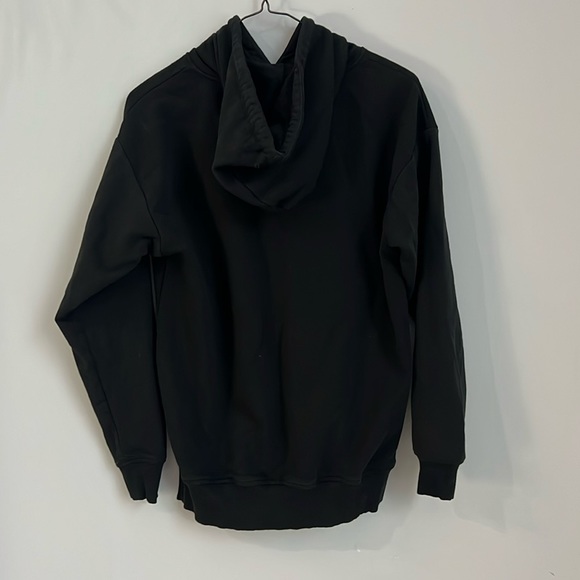Gap maternity hooded sweatshirt in black size small - Picture 3 of 8